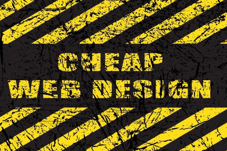 Danger of Cheap Web Design Danger of Cheap Web Design
