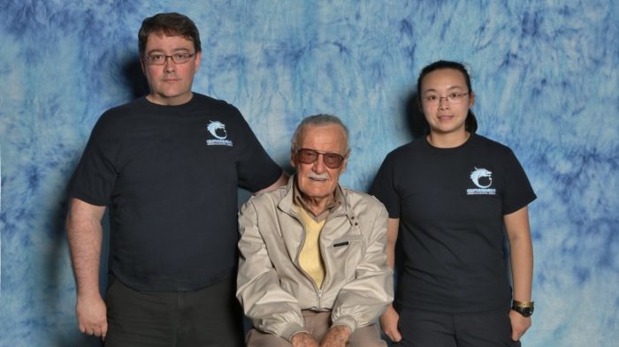 CryoDragon Team with Legendary Creator Stan Lee