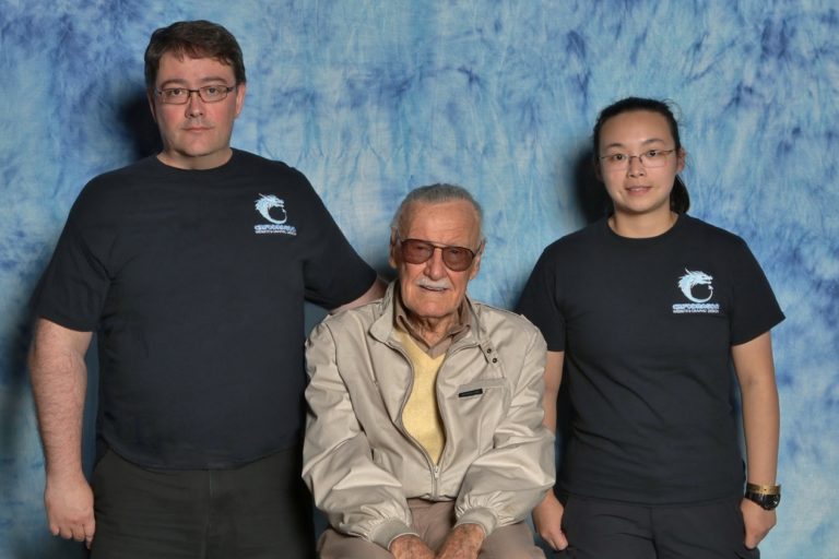 CryoDragon Team with Legendary Creator Stan Lee CryoDragon Team with Legendary Creator Stan Lee