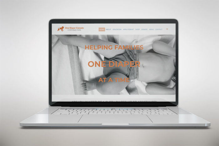 CryoDragon (Kitchener Waterloo Cambridge Website Design) One Diaper Canada