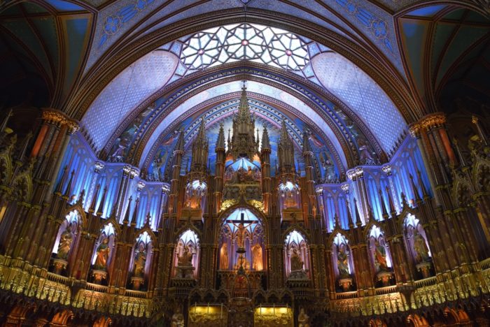 CryoDragon at Notre Dame Basilica in Old Montreal, Quebec CryoDragon at Notre Dame Basilica in Old Montreal, Quebec