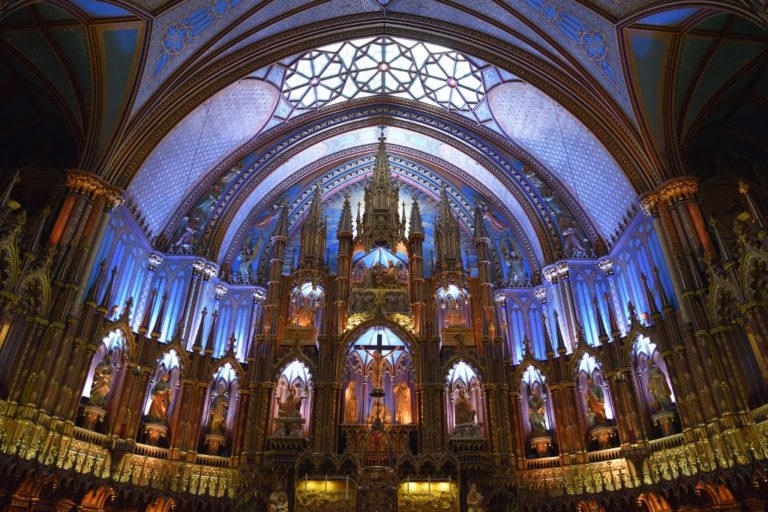 CryoDragon at Notre Dame Basilica in Old Montreal, Quebec CryoDragon at Notre Dame Basilica in Old Montreal, Quebec