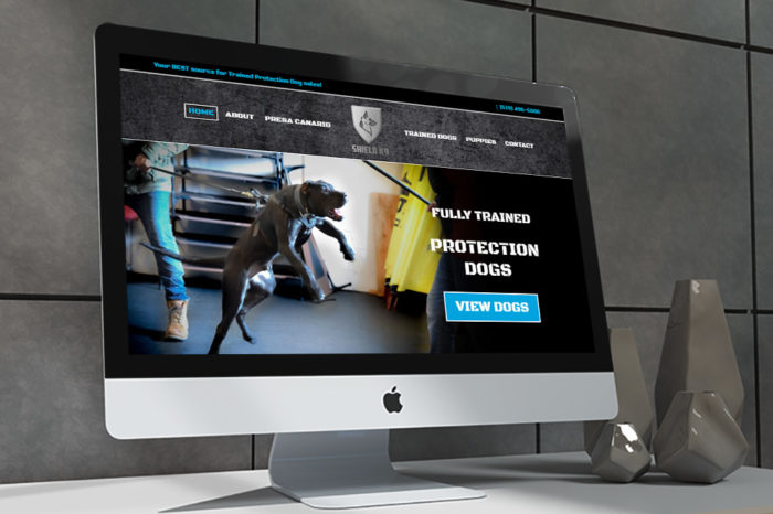 CryoDragon Website Design (Waterloo Kitchener Cambridge) Shield K9 Presa Guard Dogs