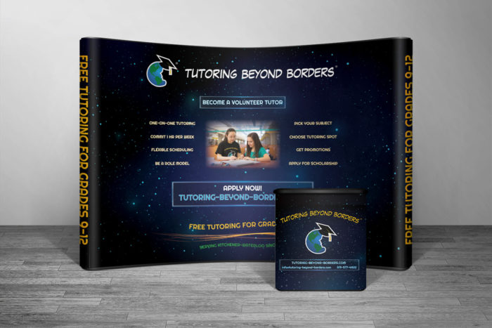 CryoDragon Trade Show Booth Design (Waterloo Kitchener Cambridge Guelph) Tutoring Beyond Borders 2018