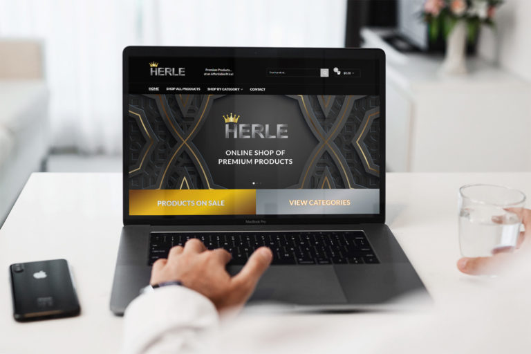 CryoDragon Website Design (Waterloo Kitchener Cambridge Guelph) HERLE Shop