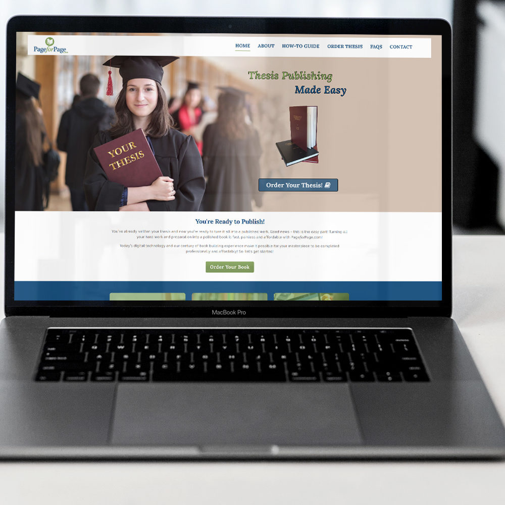 CryoDragon Kitchener Waterloo Website Design E-Commerce PageforPage Thesis Binding and Printing