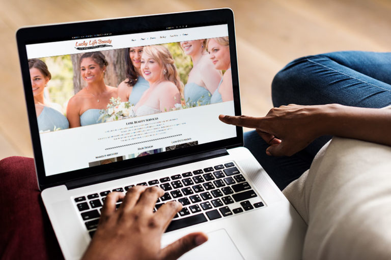 CryoDragon Website Design (Waterloo Kitchener Cambridge Guelph) Lucky Life Beauty