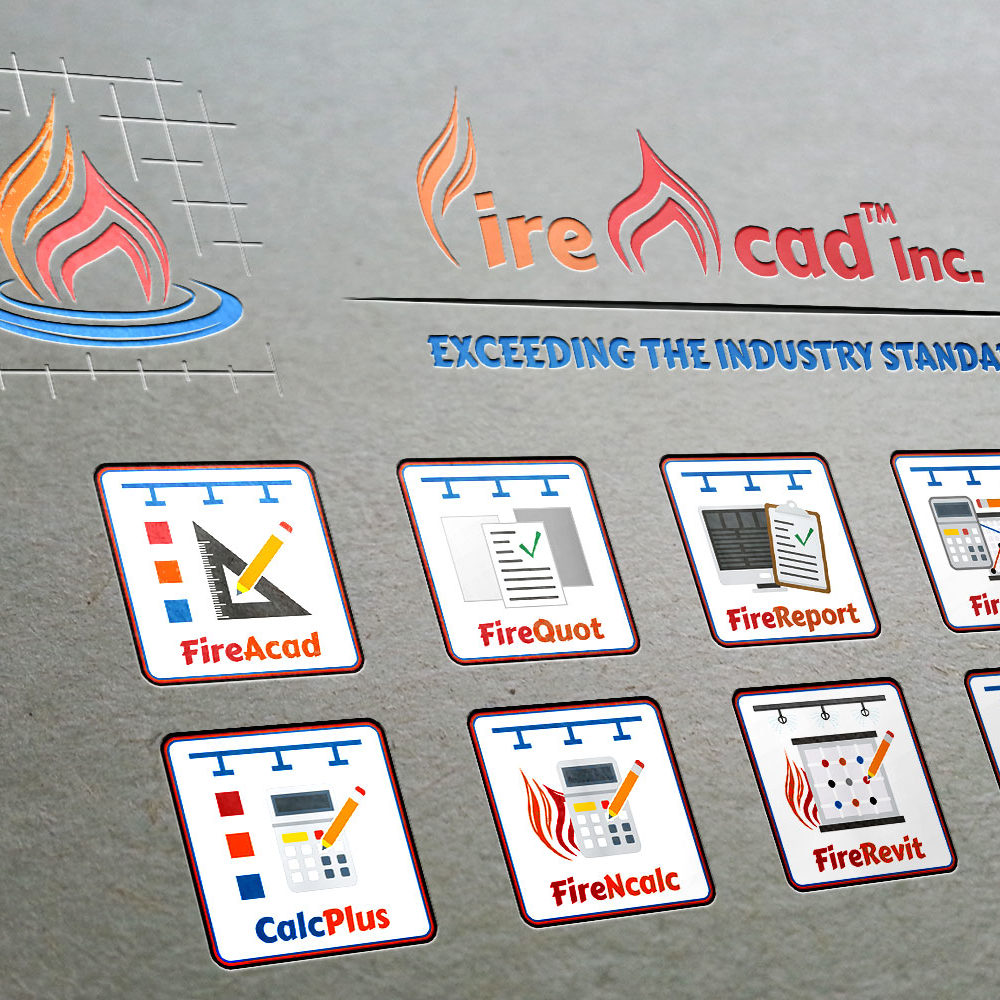 CryoDragon Kitchener Waterloo Logo Design FireAcad Software Fire Sprinkler