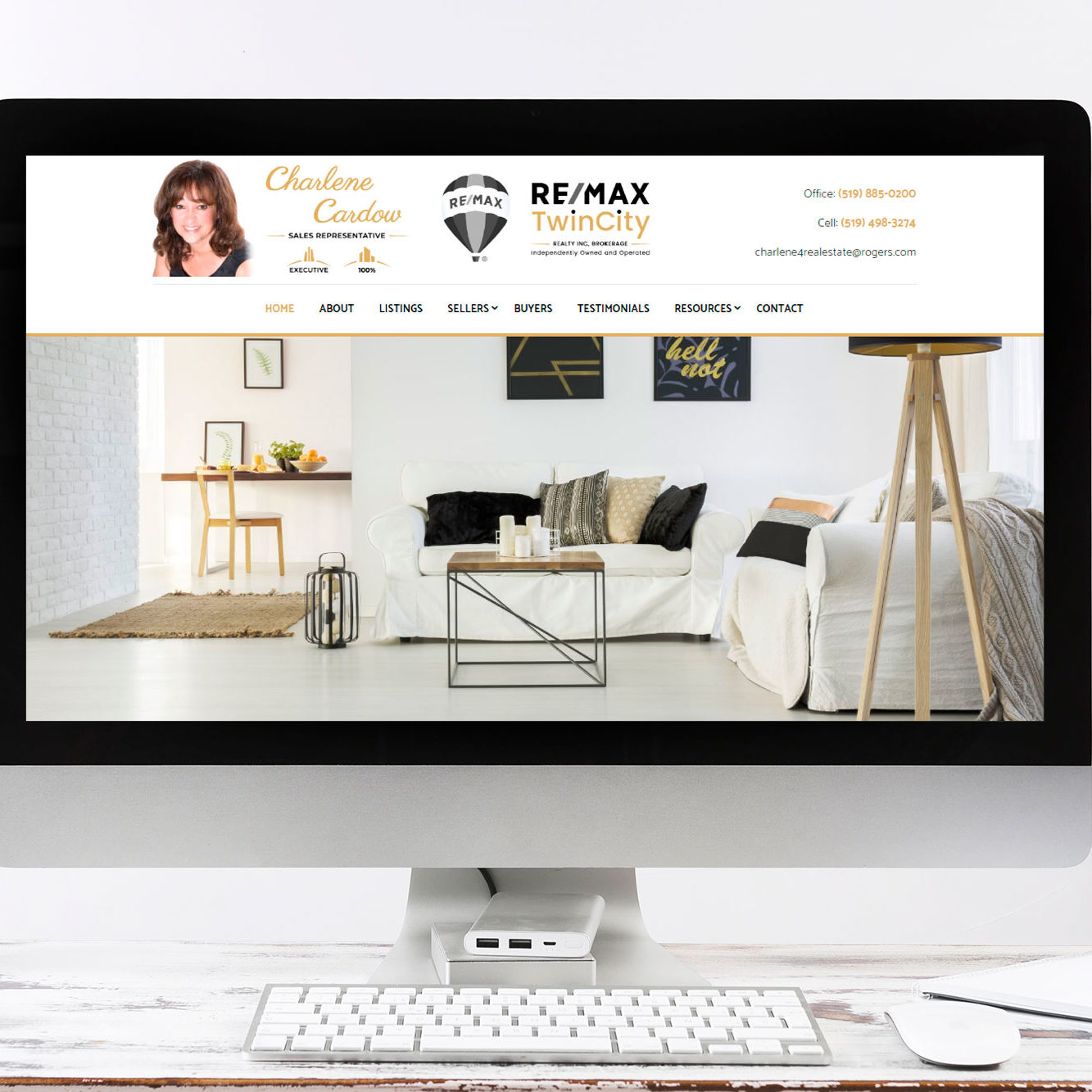 CryoDragon Kitchener Waterloo Real Estate Website Design - Charlene Cardow RE/MAX